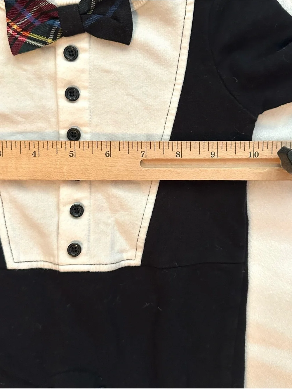 HARAJUKU MINI x Target Tuxedo Bow Tie One Piece Bodysuit 6M Jumper Gwen Stefani